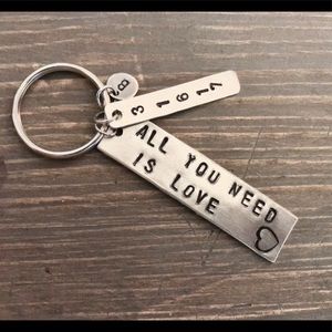 handmade Jewelry - Custom "All You Need Is Love" set💕 handmade Jewelry - Custom "All You Need Is Love" set💕
